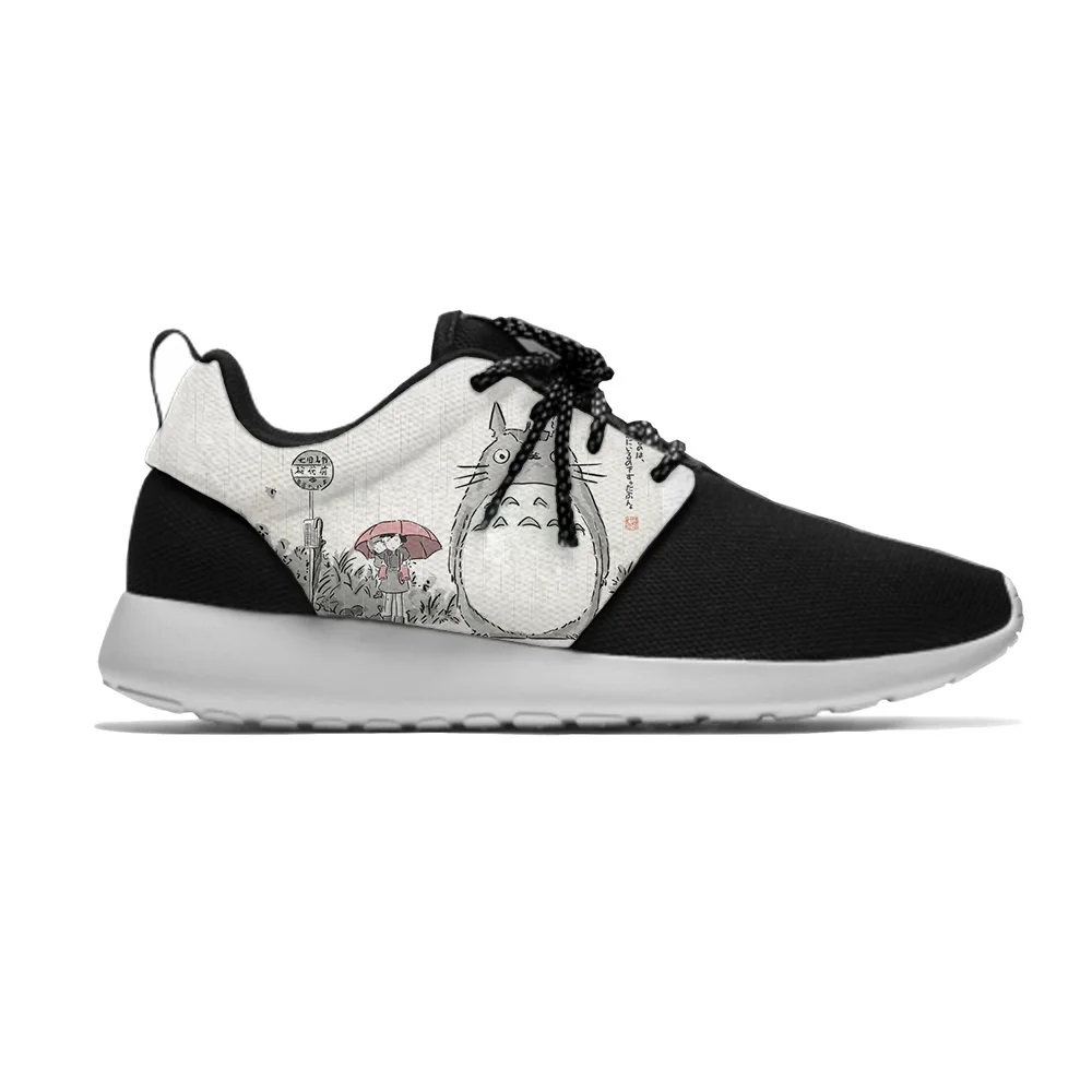 

Japanese Anime Manga Cartoon Totoro Comic Fashion Sport Running Shoes Casual Breathable Lightweight 3D Print Men Women Sneakers