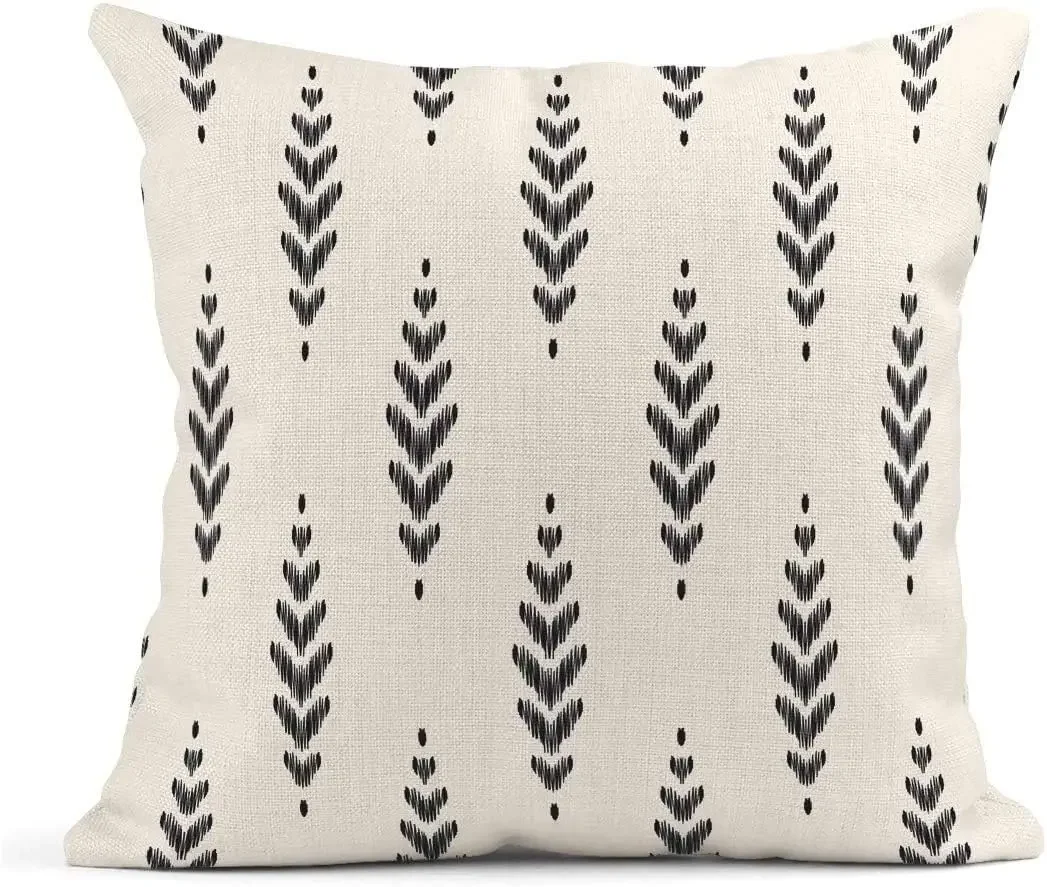 Племенная и бохо богемная черная этническая елочка для идей декоративные