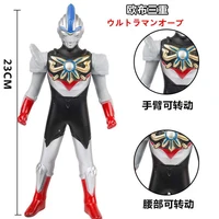23cm large soft rubber ultraman orb trinity action figures model doll furnishing articles childrens assembly puppets toys