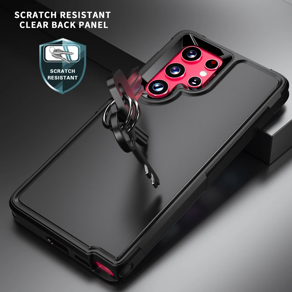 Противоударный чехол для Samsung Galaxy S24 Ultra S23 Plus S22 A55 A15 A54 A14