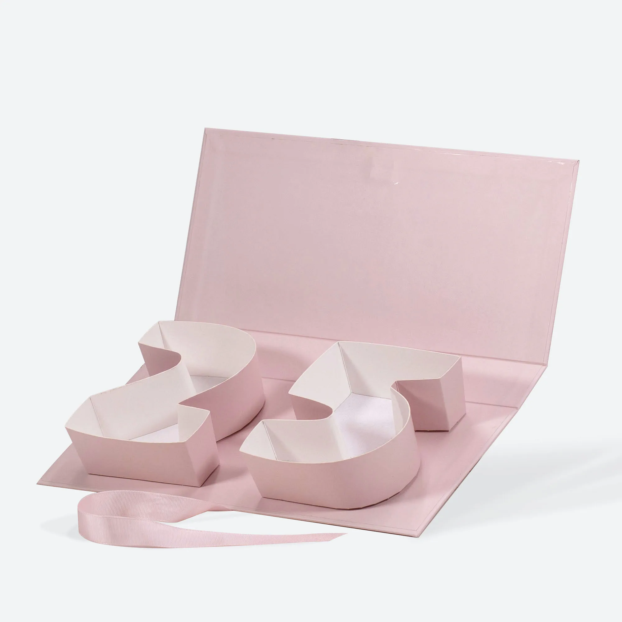 

Упаковочные коробки на день рождения, 25 лет, в форме букв, роскошная картонная подарочная коробка