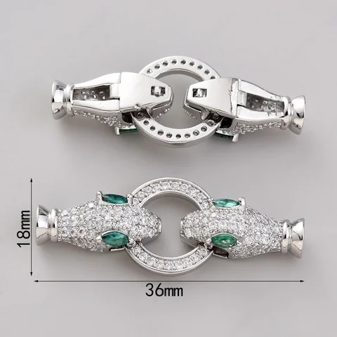 Ювелирный соединитель золотистый латунный