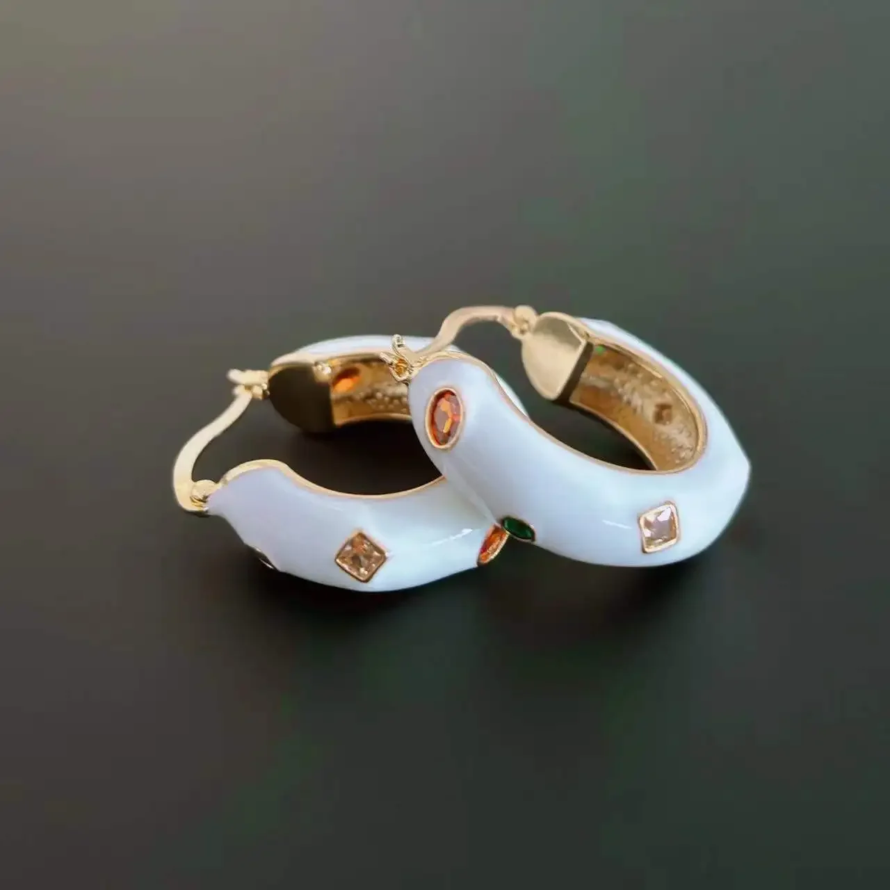 Позолоченные твидовые серьги в богемном стиле для женщин милые чувственные