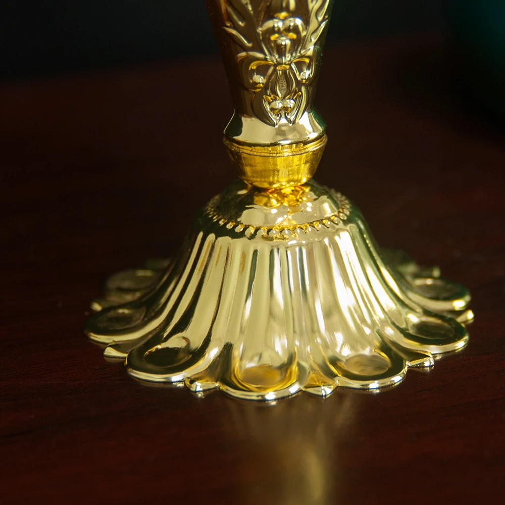 Классические ретро подсвечники из сплава для религиозных церквей домашний декор