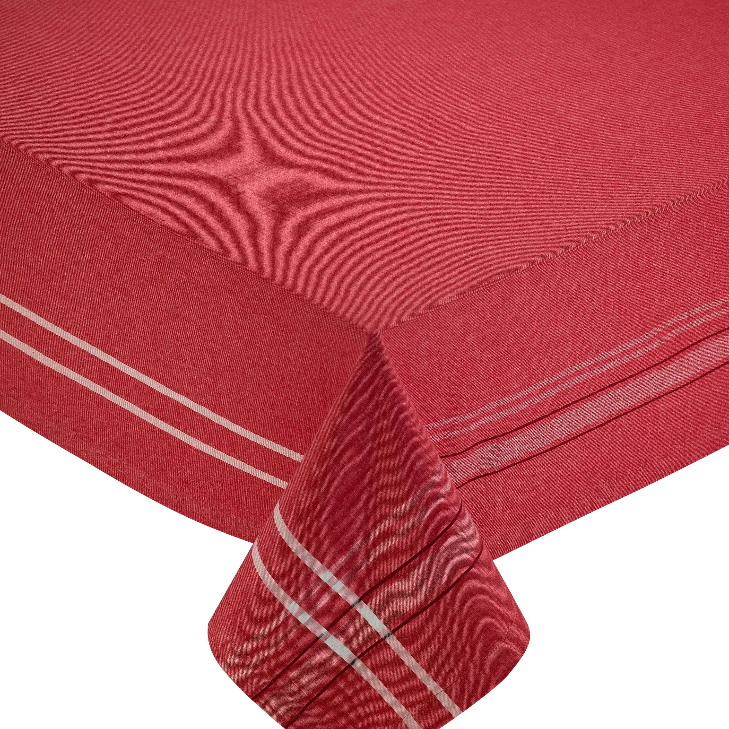 

French Chambray Kitchen Tablecloth, 60"x84", 100% Cotton, Multiple Colors/Sizes