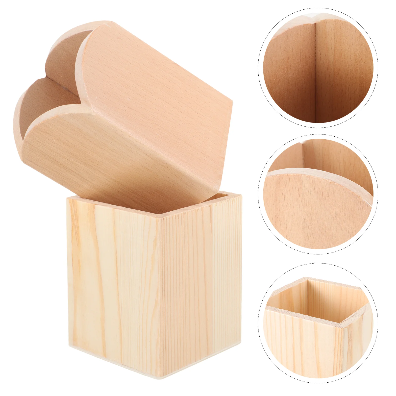 

2pcs Tabletop Blank Holder Stationery Organizer Makeup Brush Holder Organizer