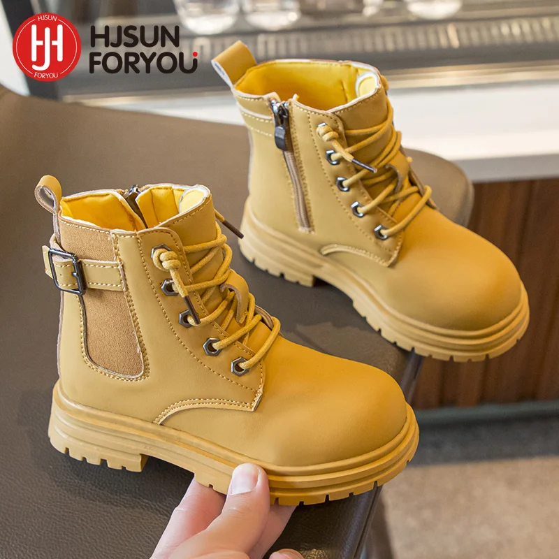 

2023 Hot Children Shoes Comfortable Snow Boots Girls Fashion Sneakers Kid Warm Baby Casual Shoes Non-slip Ankle Boots