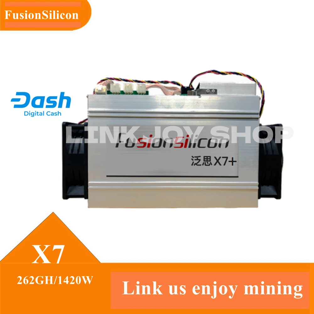 Алгоритм DASH Asics FusionSilicon X7 262GH X11 майнеры с обновлением энергопотребления 1420 Вт