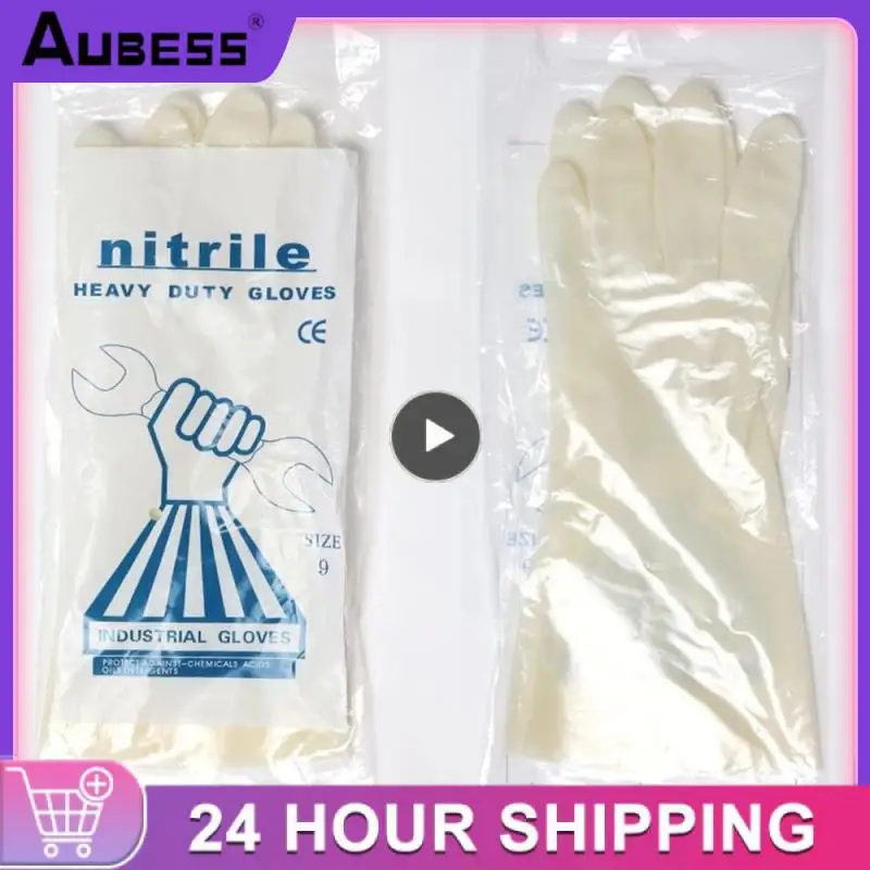 

Does Not Hurt The Laundry Gloves Practical Oil-proof Gloves Waterproof Gloves Maintain Hand