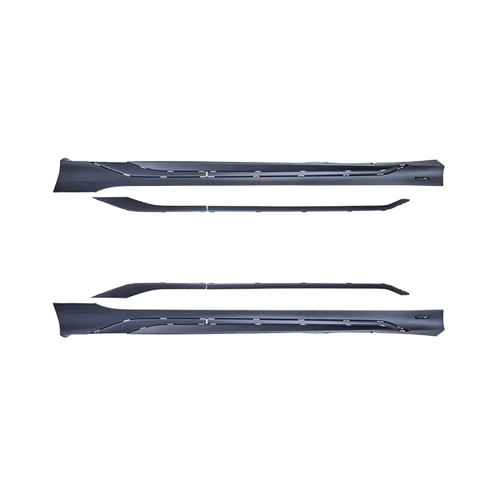 Фото 2023 2024 Bodykit для модели3 Yofer, боковые юбки с автоматическим диффузором для губ, автомобильные аксессуары, универсальные боковые фартуки, юбки для Tesla Model 3 №1