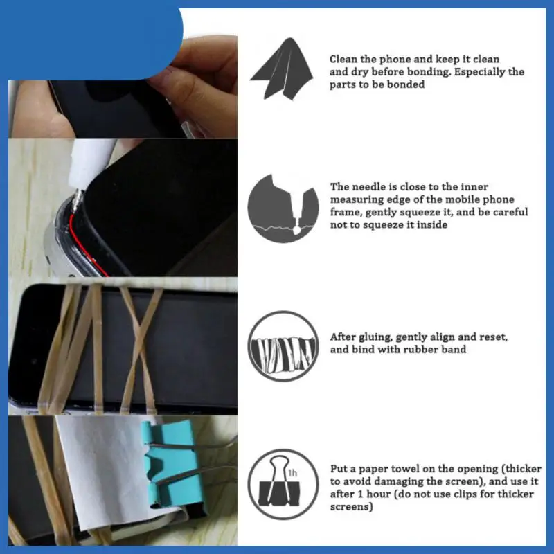 

Glass Plastic Diy Glue Glass Frame Repair Glue Diy Glue Repair Adhesive Universal T-7000 Multi-purpose Lcd Display Frame Glue