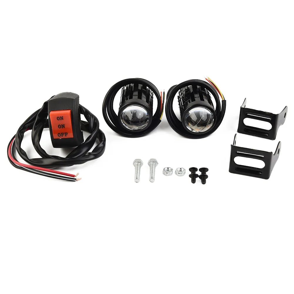 

Accessories LED Spot Light LED CSP Motorcycles SUV Truck Waterproof Rate IP67 White -40℃~+80℃ 1200 Lm Per Light