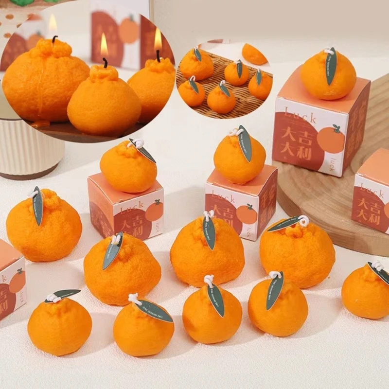 Силиконовые формы для свечей в форме мандарина силиконовые шоколадной помадки