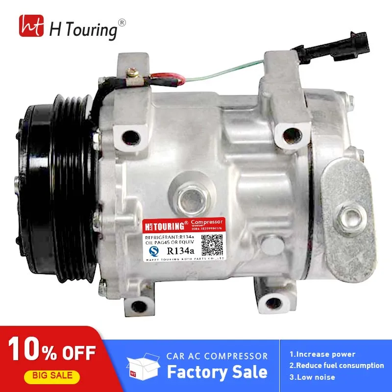 Фото Компрессор Sanden SD7V16 для Fiat Ducato Bus Ducato Kasten Citroen 71721760 504005418 71721759 504384357 1822 1835 1178 №2