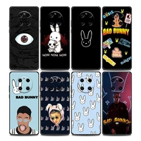 bad bunny maluma phone case for huawei y6 y7 y9 2019 y5p y6p y8s y8p y9a y7a mate 10 20 40 pro rs soft silicone