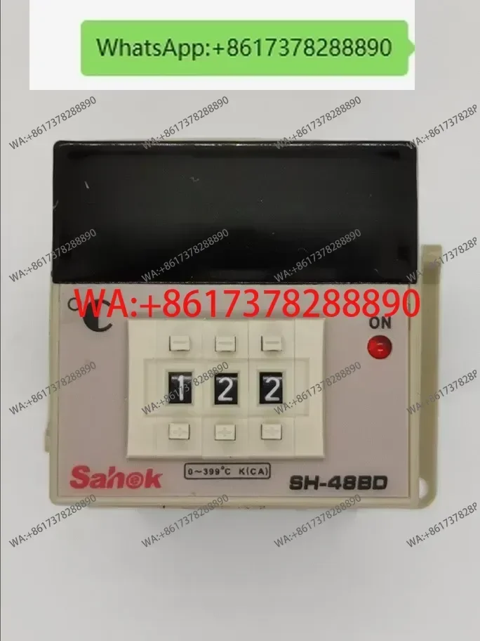 Фото Цифровой терморегулятор Shanhe Sahok SH-48BDA/SH-48BD с дисплеем, цифровой терморегулятор с дисковым цифровым дисплеем №3