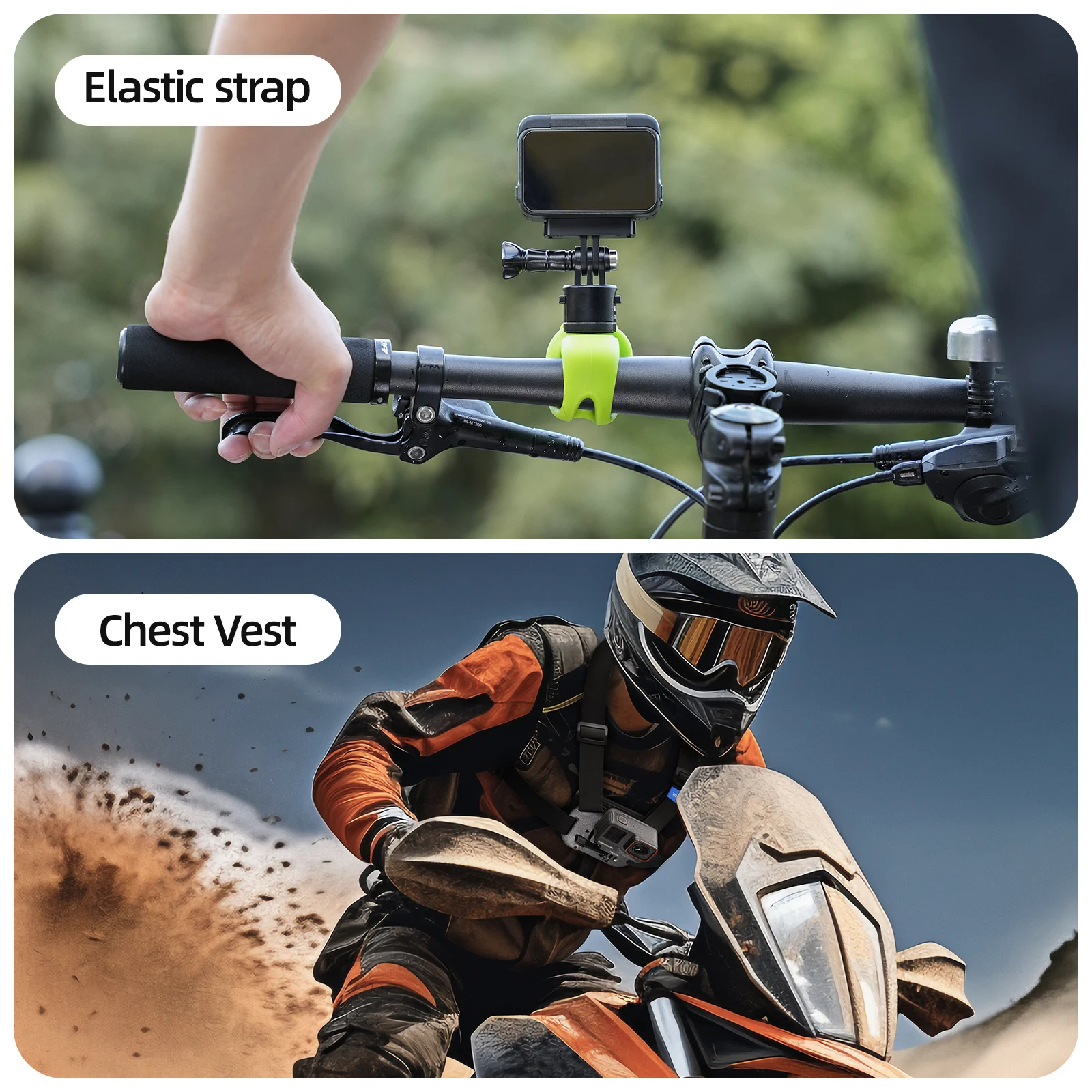 Магнитный адаптер TELESIN с двумя когтями аксессуары для экшн-камеры Insta360 Ace Pro 2 Insta 360