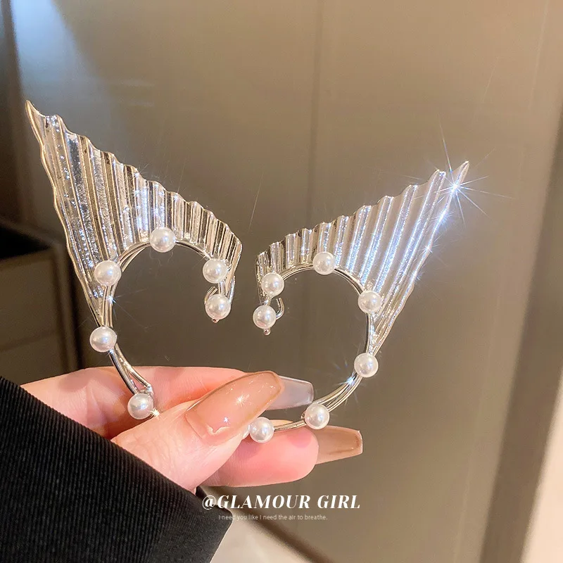 

2022 металлические клипсы tiоберс в виде духа, в национальном дизайне, подвесные металлические серьги в форме крутого ветра, ювелирные изделия...