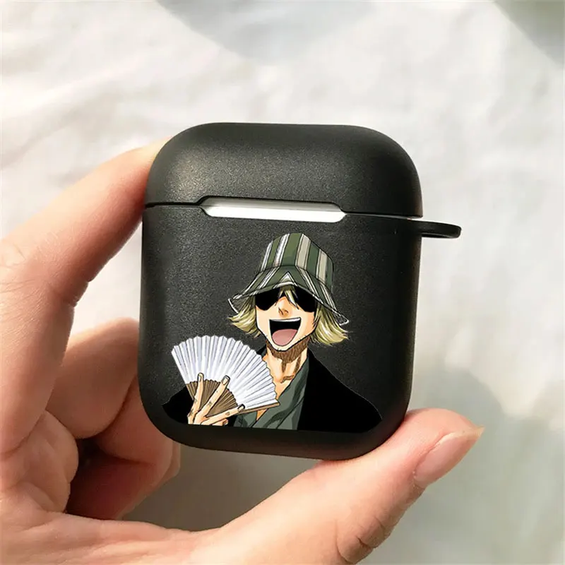 Лидер продаж, черный мягкий силиконовый чехол CartonAnime Kurozaki Lchigo для беспроводных Bluetooth-наушников Apple, подходит для IPhone AirPods1 2 3 Pro