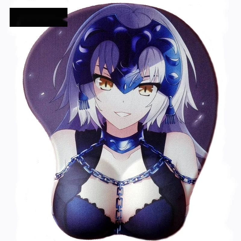 

Мягкий 3D-коврик для мыши с рисунком аниме Alter Santa Lily, 26*22*3,2 см