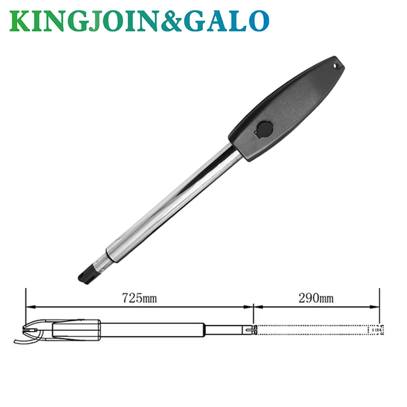 Дешево KINGJOIN & GALO 200 кг/300 кг/400 кг один электрический Открыватель поворотных ворот только Открыватель поворотных ворот электрические ворота, поворот...