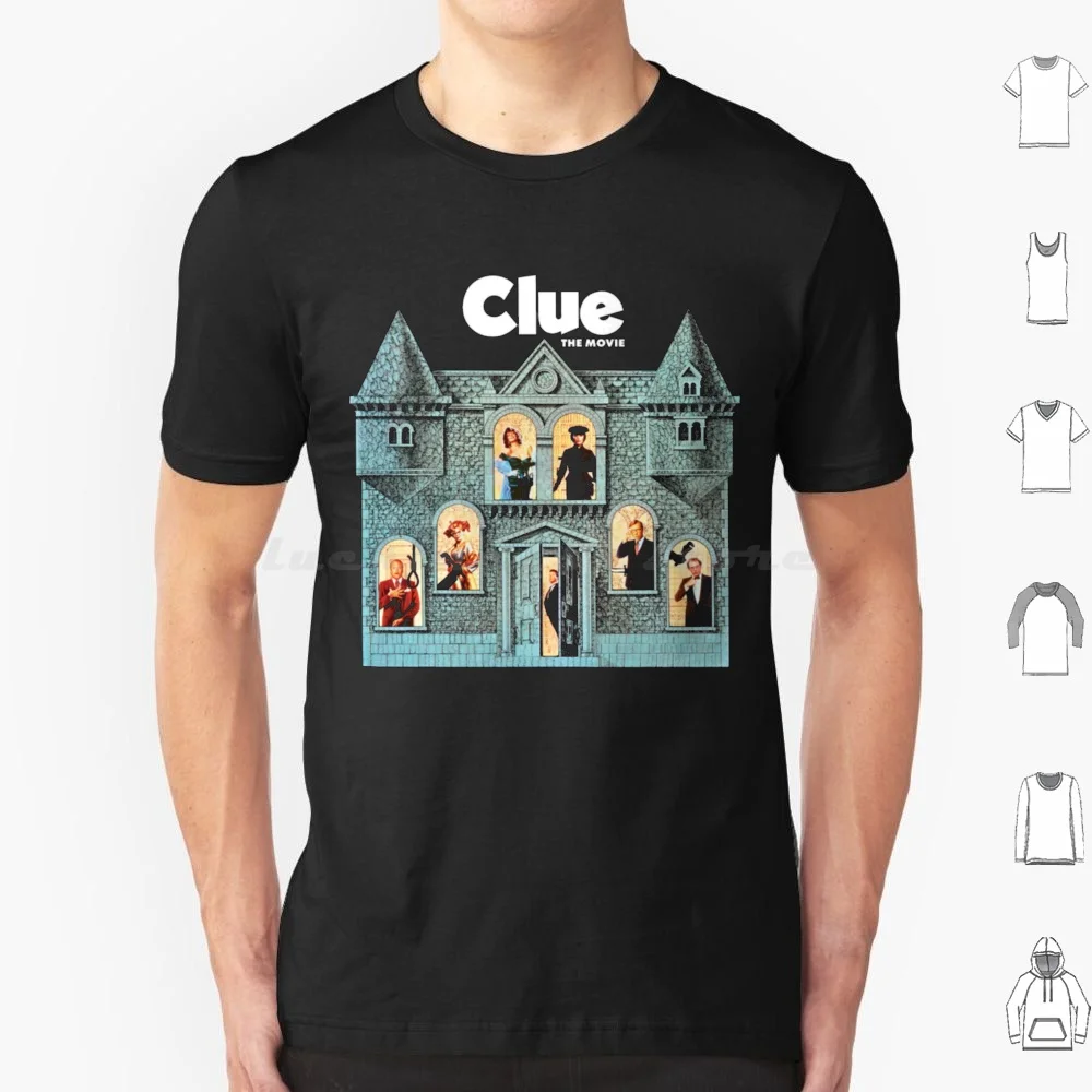 Clue ( 1985 ) T Shirt Big Size 100% Cotton Cluedo Jonathan Lynn Wadsworth The Movie On Stage Yvette