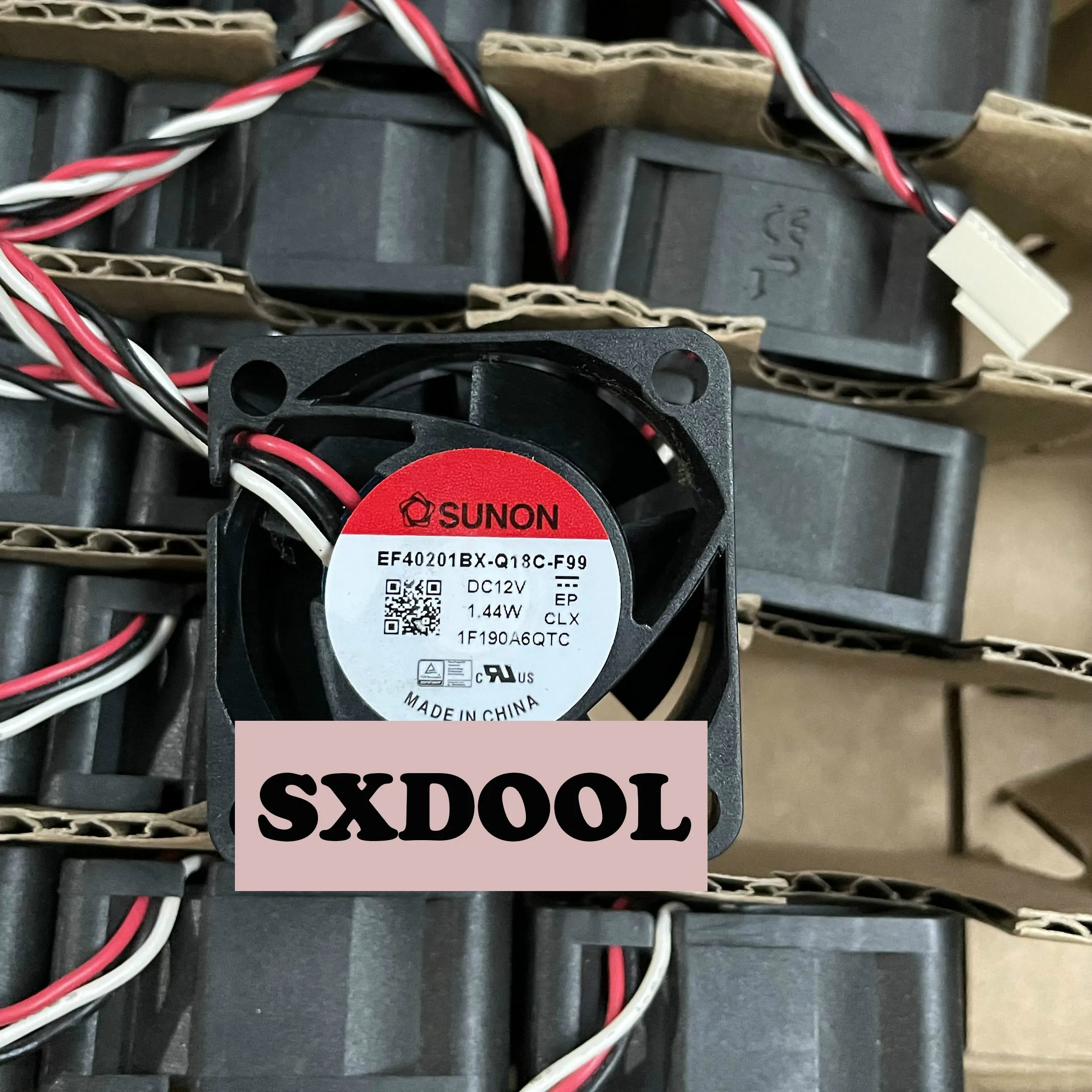40 мм вентилятор новый SUNON 4020 12В 1,44 Вт EF40201BX-Q18C-F99 переключатель сервер 1U 2U осевой вентилятор охлаждения