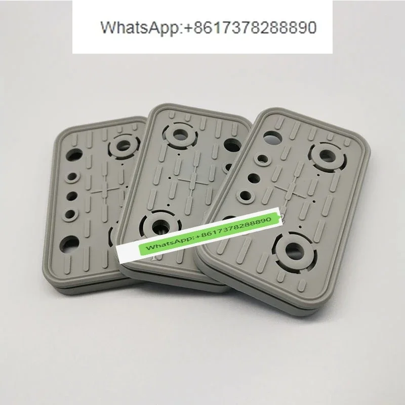 5 шт./партия резиновые присоски с ЧПУ 125*75*17 мм