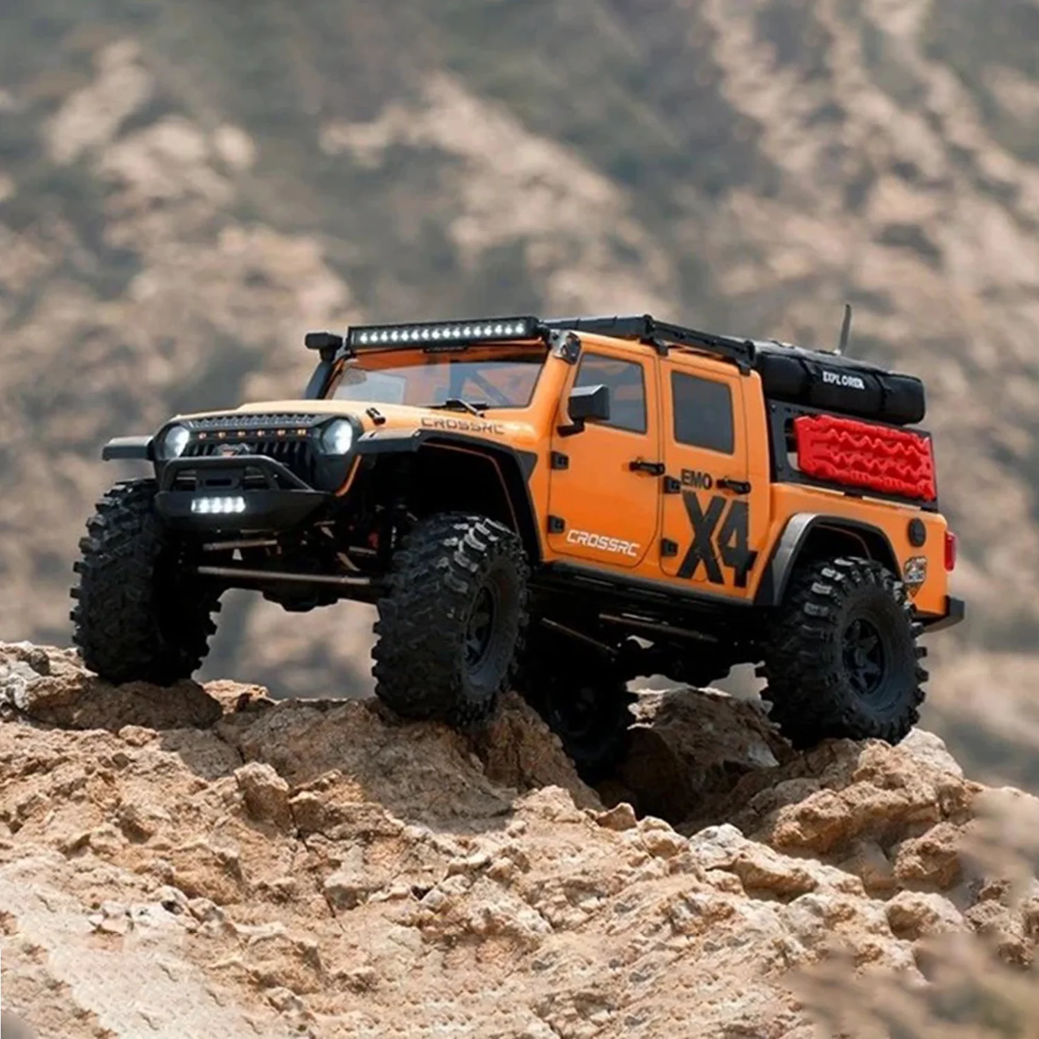 4WD CORSSRC 1/8 RC Гусеничный EMO X4 Альпинистские автомобили 4x4 Внедорожники 2-скоростная