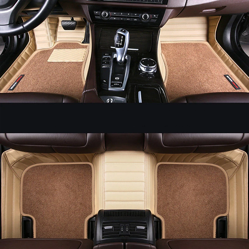 

Высококачественный индивидуальный однослойный и двухслойный съемный полосатый Стильный автомобильный напольный коврик для CADILLAC Escallade (6 сидений/7 сидений)