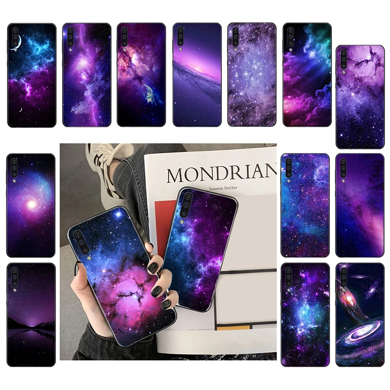 

Purple Blue Pink Space Fantasy Phone Case For Samsung Galaxy A13 A03 A12 A32 A71 A11 A21S A02 A52 A72 A51 A50 A70 A31 M31