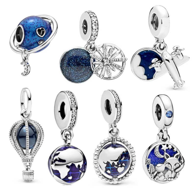 

Jewelry Women Sterling Silver Beadeds Fit Original Pan DIY Fine Accessories Charms Joyas De Plata 925 Bracelet Luxe Bijoux Beads