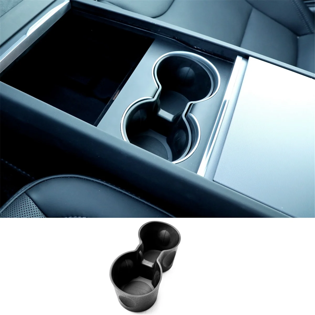 Для Tesla Model 3 Highland 2024 Автомобильная центральная консоль подставка для чашки