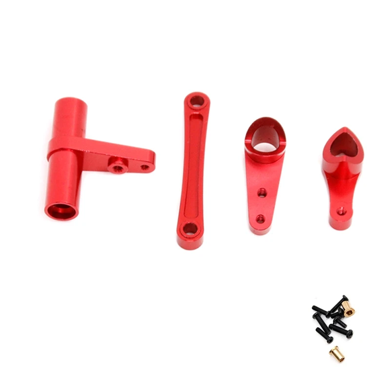 

Metal Steering Group Assembly Set for WLtoys 104009 12402-A 12401 12404 12409 RC Car Upgrade Parts Accessories