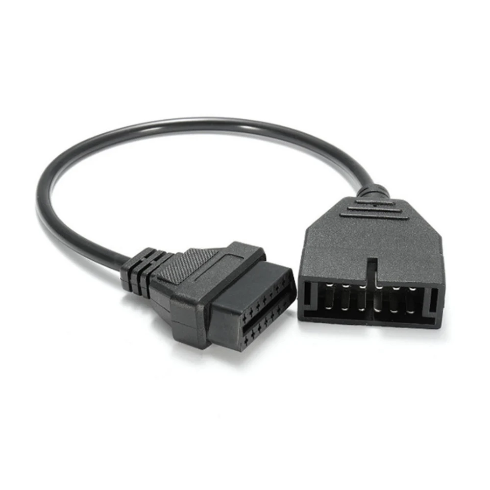 

Для GM 12-контактный OBDII OBD2 автоматический диагностический разъем-адаптер Кабель GM12 на 16-контактный кабель для автомобилей GM Адаптер автоматического сканера