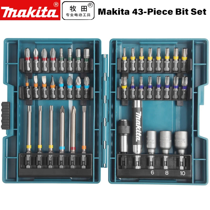 

Makita B-55697 набор бит для отвертки 43 шт.