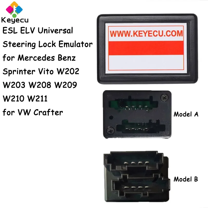 Универсальный эмулятор рулевого замка KEYECU ESL ELV для Mercedes Benz Sprinter Vito W202 W203 W208 W209 W210