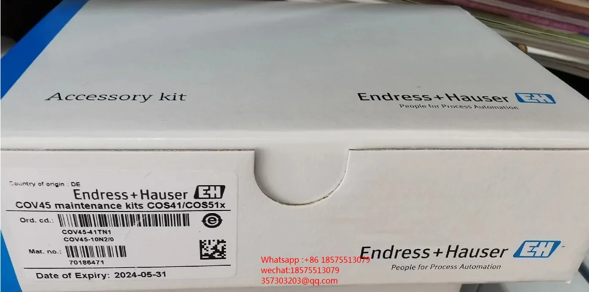 Фото Для ENDRESS + HAUSER COV45-41TN1 COY31-Z, комплект для обслуживания датчика растворенного кислорода №1