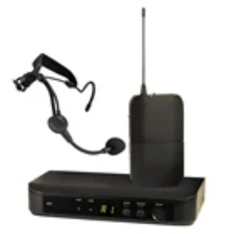 Фото BLX24 BLX4 PG58 SM 58 BETA58 Беспроводные микрофоны 2-канальные UHF Микрофон черный Профессиональный микрофон №4