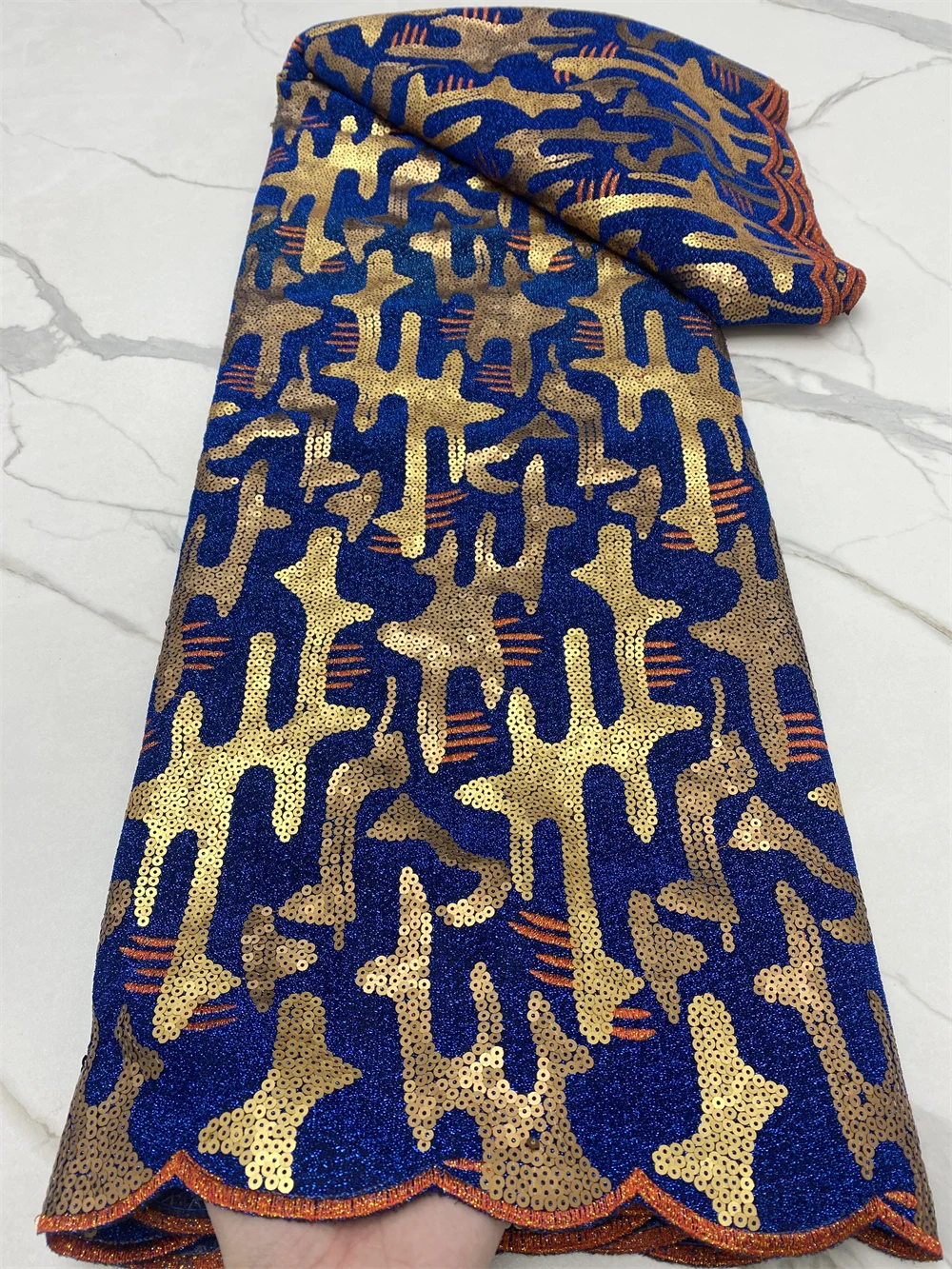 

African French Velvet Lace Fabric 2022 High Quality Embroidery Laser Cut Velvet Lace For Nigerian Clothes For Wedding 4703B