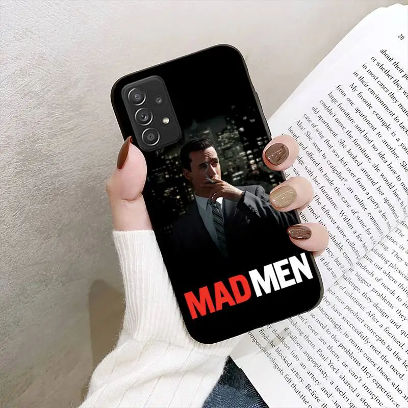 Чехол для телефона MAD MEN TV Samsung Galaxy S10 S20 S21 Note10 20Plus Ultra Shell |
