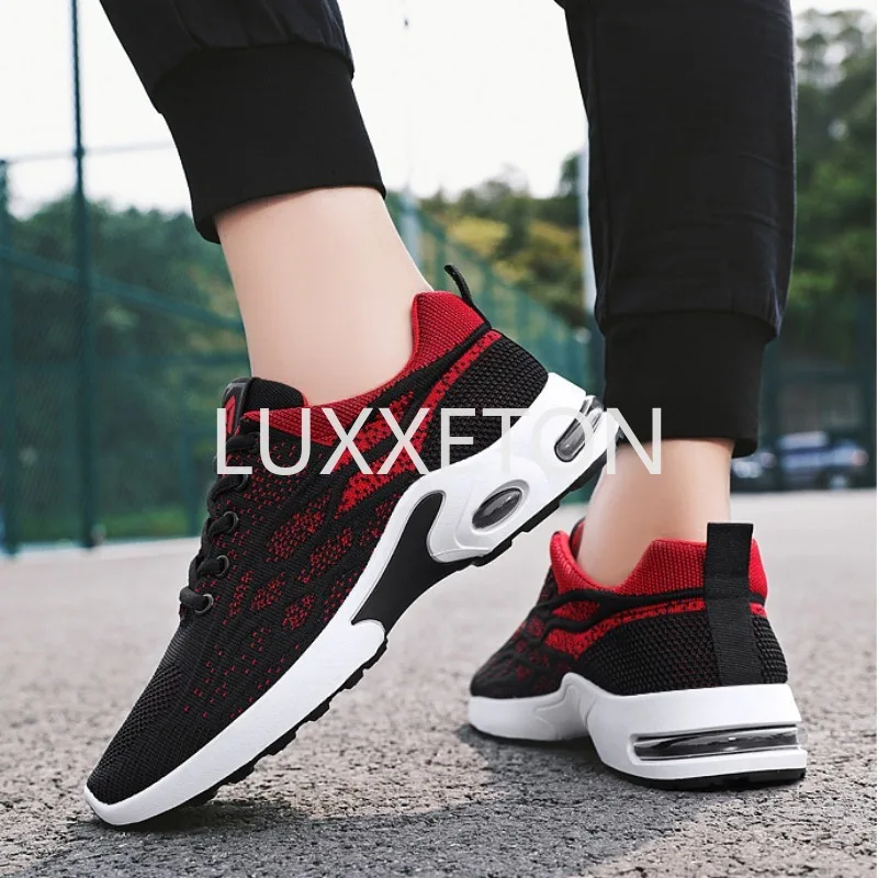 Мужские Дышащие Теннисные Туфли С Сетчатым Верхом Из Вулканизированной Резины