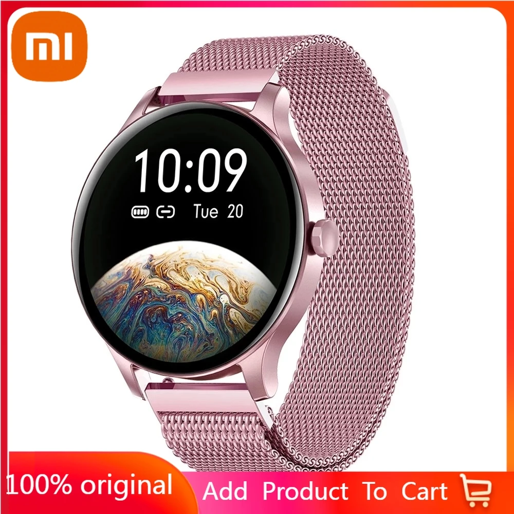 

Xiaomi 360*360 HD Screen Smart Watch Men IP68 Waterproof Fitness Tracker Bluetooth N-Y20 Sports Smartwatch Women For Android Ios