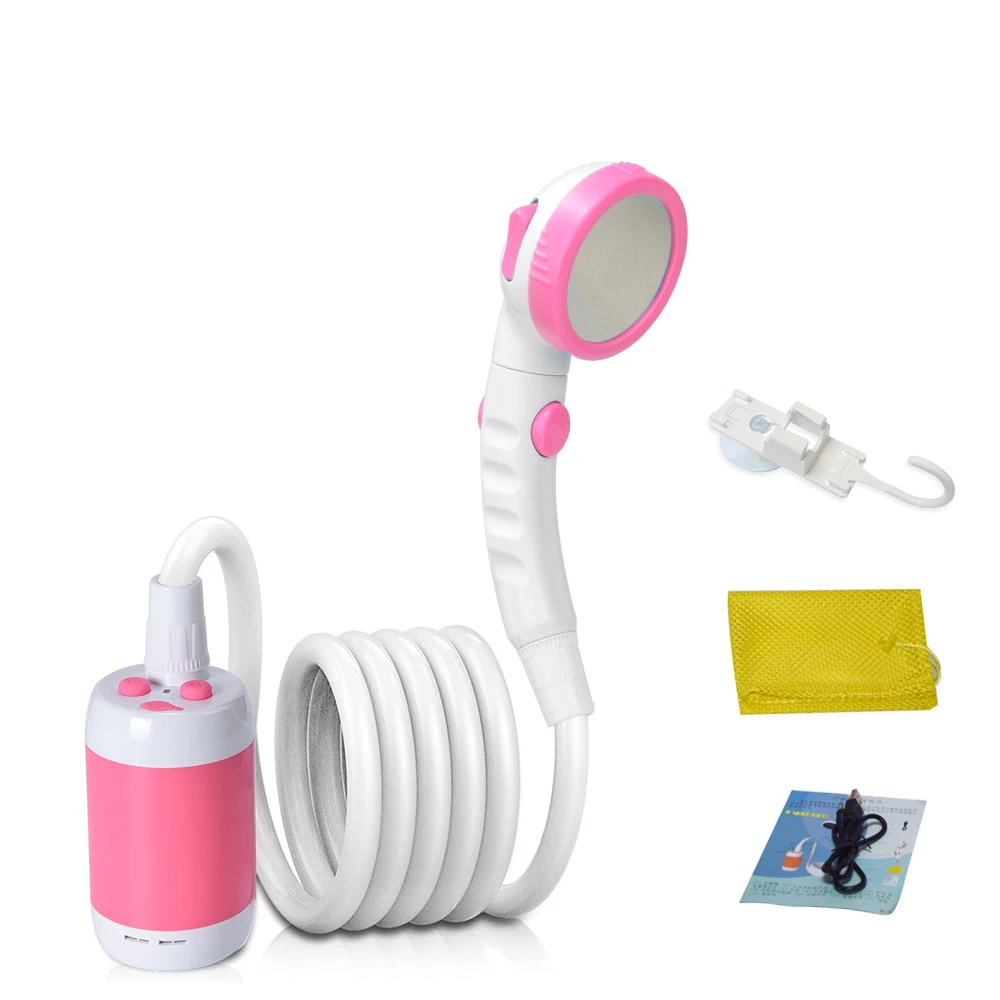 

Самовсасывающий водяной насос с литиевой батареей для улицы, простой домашний и общежитий, электрический душ, Сельский мобильный портативный артефакт для ванной