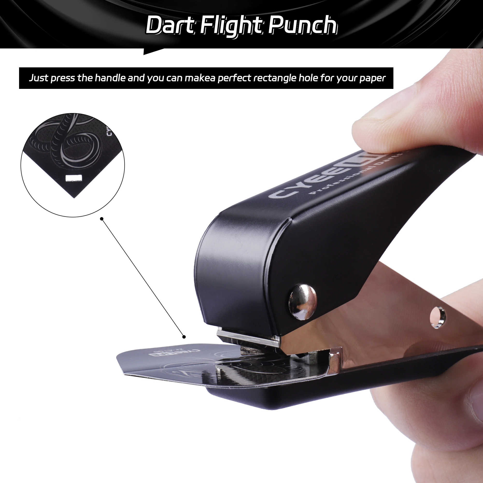 1 шт. профессиональный перфоратор для рабочего полета с 50 фиксированными