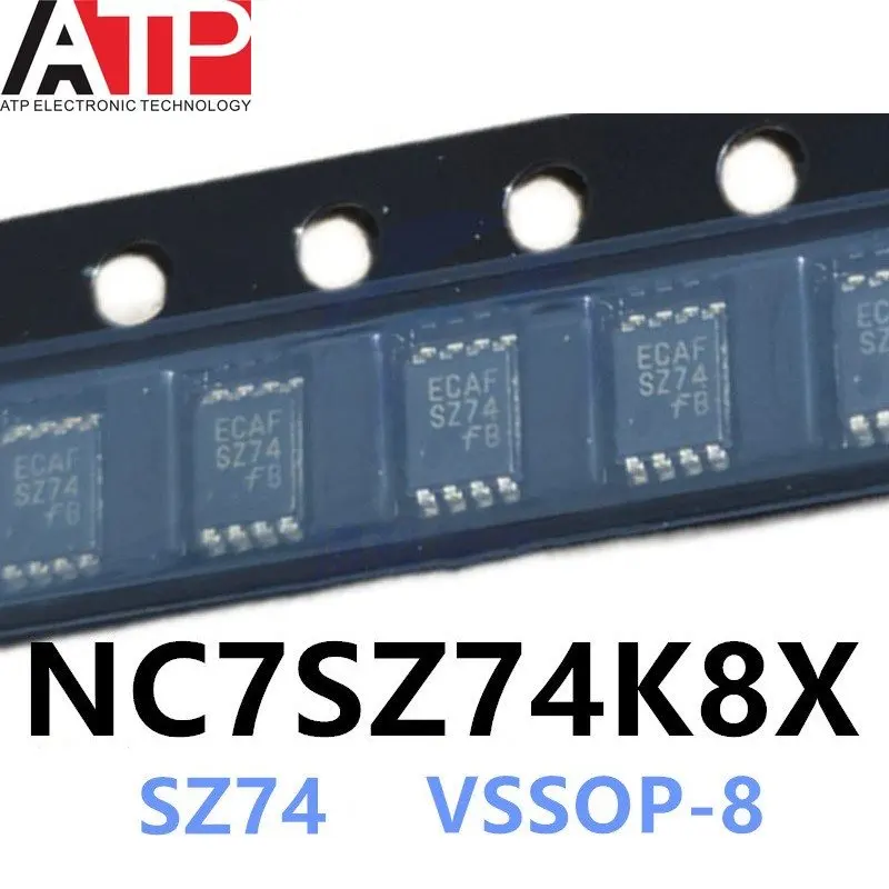 

(10 шт.) оригинальный новый чип NC7SZ74K8X SZ74 NC7SZ74 VSOP8 IC фонарь SNGL 1 бит US8