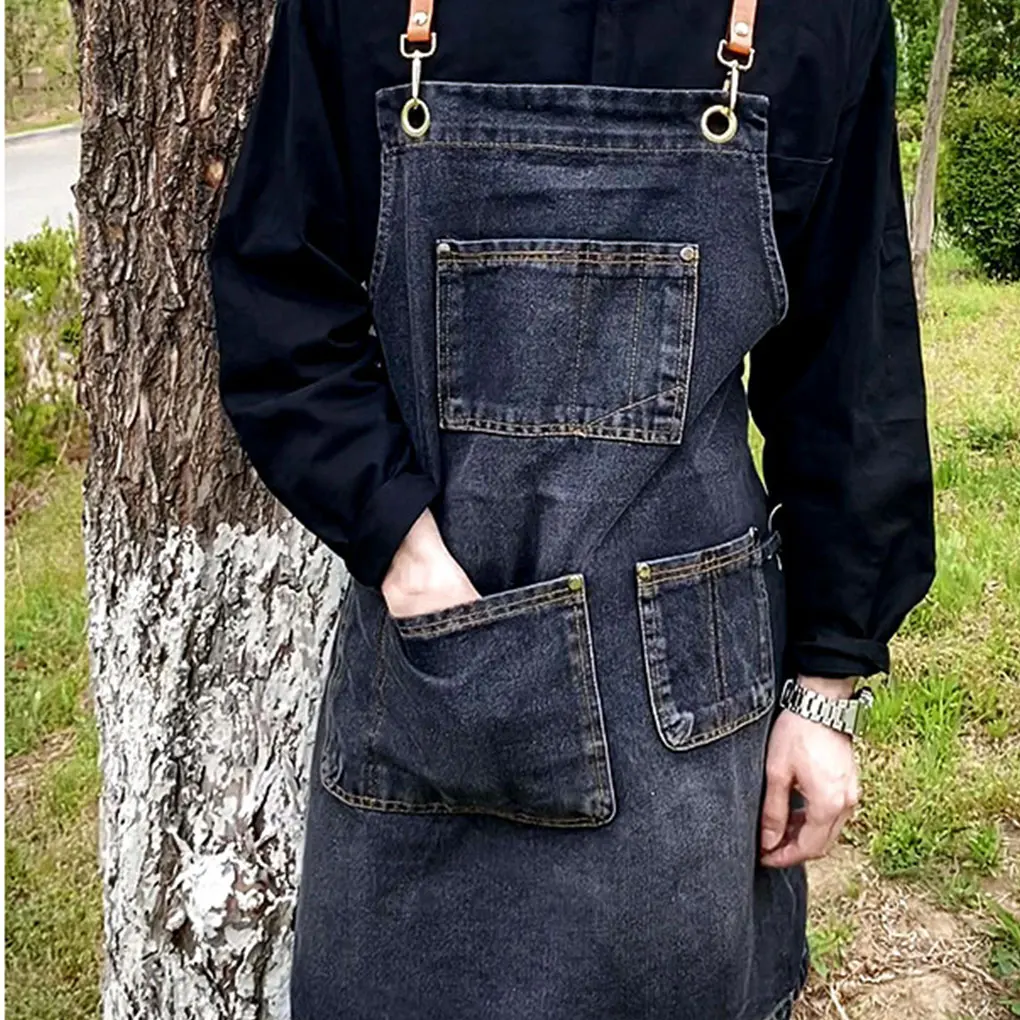 

Unisex Work Apron For Various Tasks Multi-purpose And Durable Space-saving Cloth Kitchen Apron