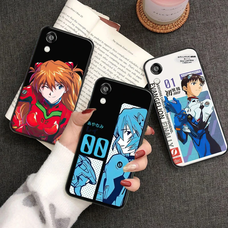 

Neon Genesis Evangelion EVA For Huawei Y6 2019 Y9 2018 Y7 Y9 Prime 2019 Phone Case Soft Silicone Cover Black Coque Carcasa