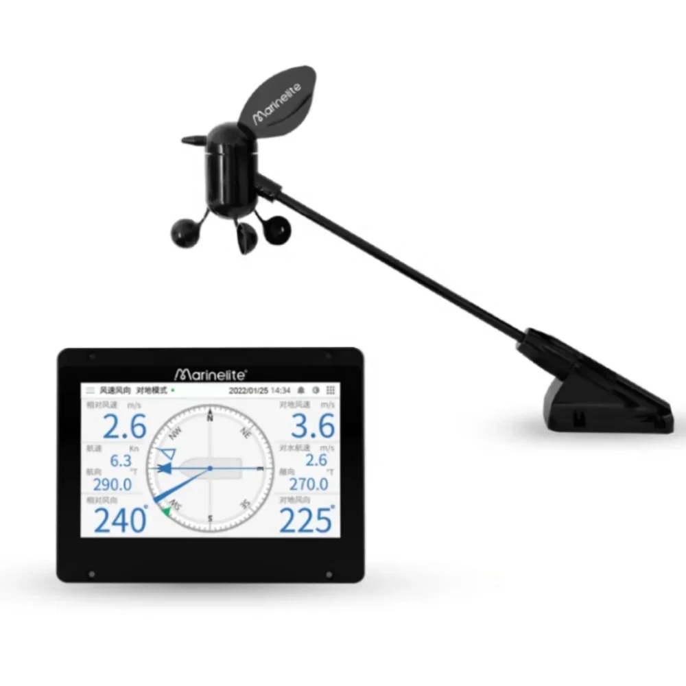 Ветровые инструменты умный датчик анемометр скорости ветра для лодки