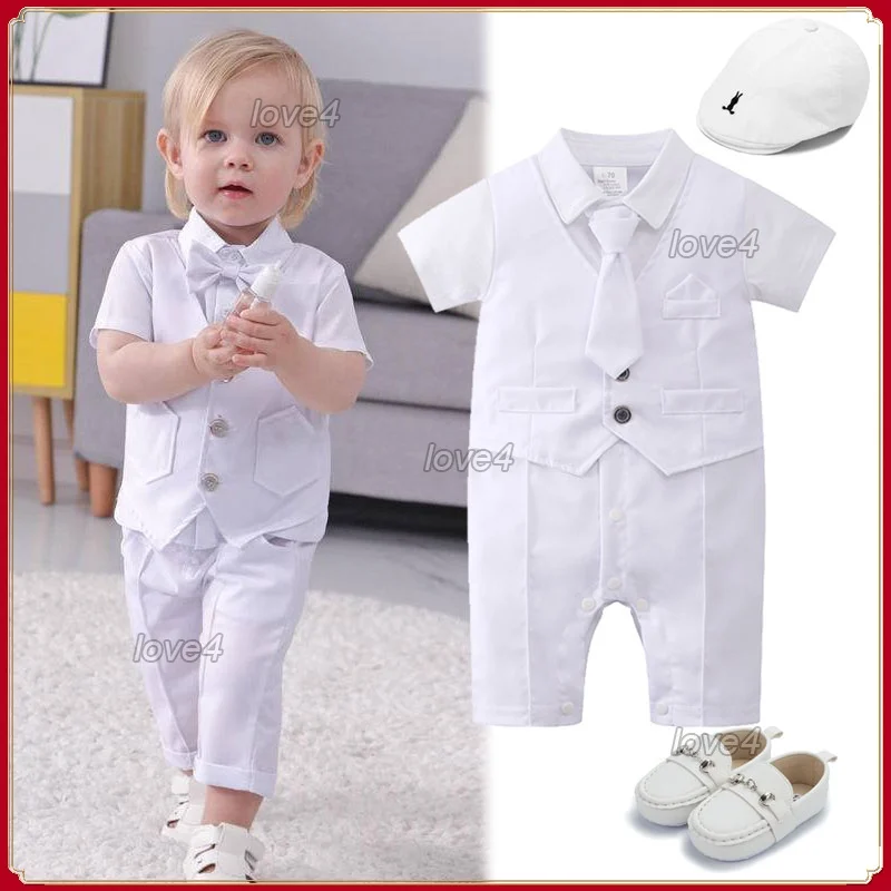 Комплект одежды для новорожденных комбинезон жилет шапка младенцев на день